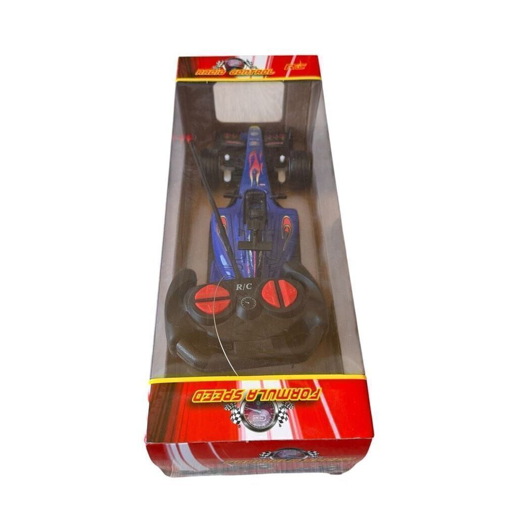RC Formula Speed Racing Radio Remote Control Blue Hobby Battery Operated - Picture 3 of 12